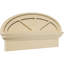 Fronton en uréthane Elliptical Signature, brun clair apprêté-102752093-113222582-113054387