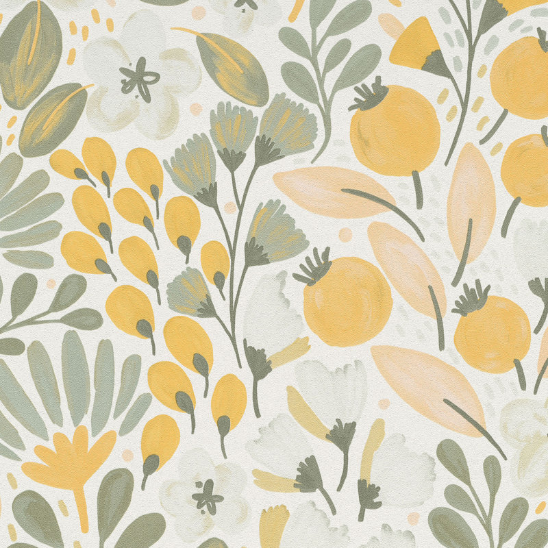 Poetic Garden Wallpaper Sample
