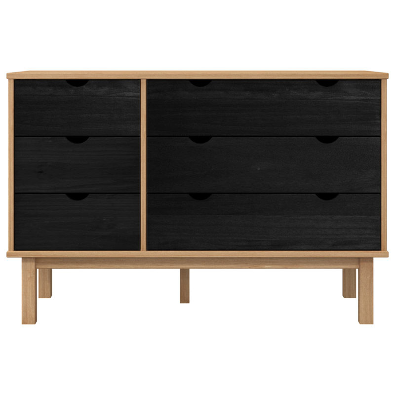 111cm Solid Wood Sideboard