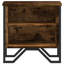 Alliyah 40cm W Metal Bedside Table-758425481