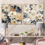 Tottenham - Ensemble de 2 collages carrés floraux-101859512-101859516