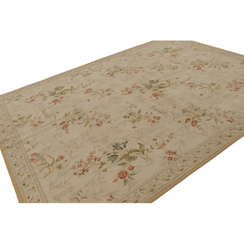 One-of-a-Kind Rectangle 8'10" X 11'8" No Wool Area Rug