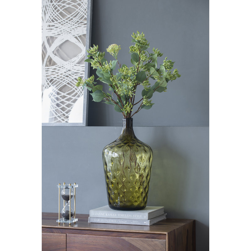 Vase de table Zabelle, H 17,3 po x l 9,8 po x P 9,8 po