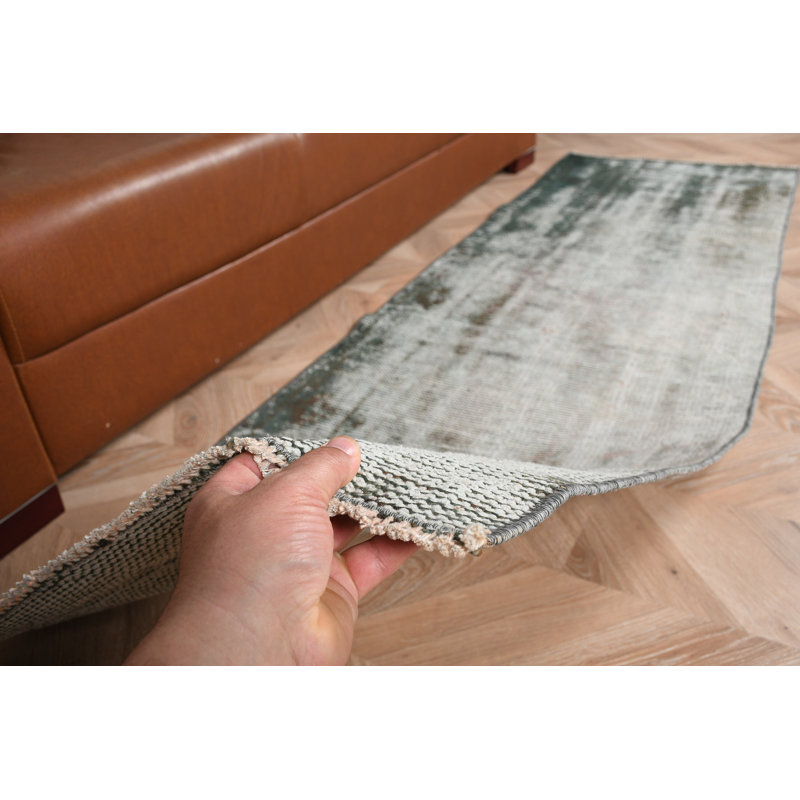 Tapis de couloir turc rétro fait à la main avec un décor de maison unique dans un style de couloir