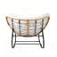 Fleece Fabric；Iron Rocking Chair-703082232