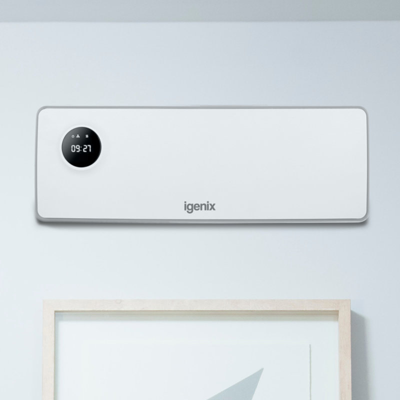 Igenix 2Kw Wall Ptc Fan Heater White