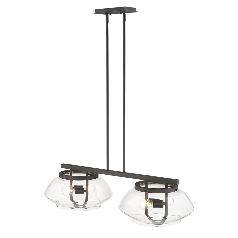 Mathes 4 - Light Kitchen Island Pendant, Oil-Rubbed Bronze