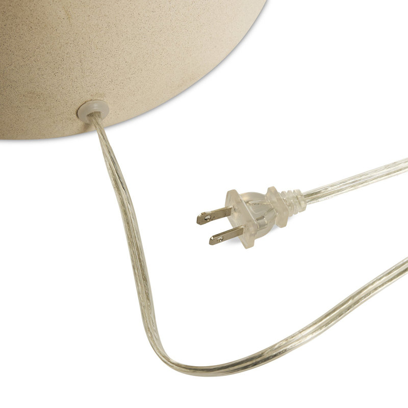 SADIA Table Lamp, Light Beige