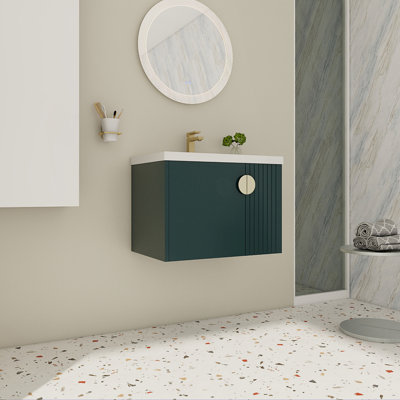 Bathroom Vanity With Ceramic Sink