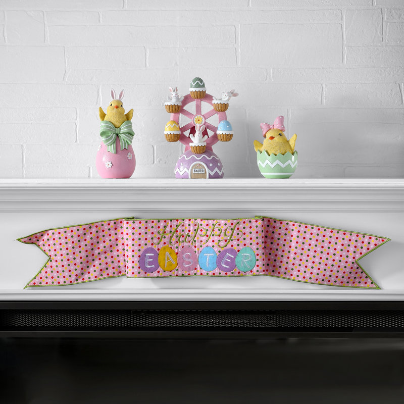 Bannière 6 "X44" "Joyeuses Pâques"