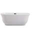 Baignoire de trempage autoportante en acrylique 67 po. X 31 po. Chaylynn-136577098