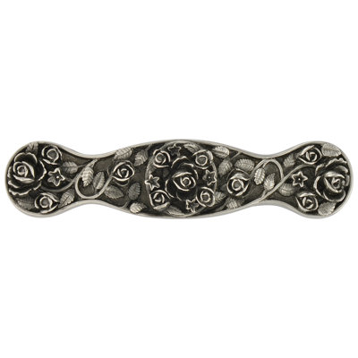 Poignée barre 3" saratoga rose Floral