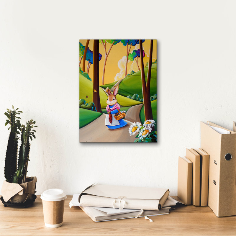 "Peter Rabbit 2" par Cindy Thornton, H 16 po x l 12 po x P 0,75 po