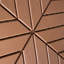 Carreaux de terrasse emboîtables en plastique 12 po x 12 po-94286408