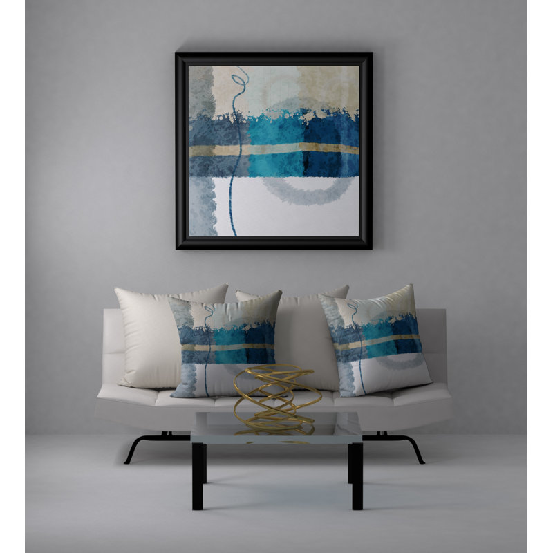 Coussin décoratif carré distinctif desire, 24 po x 24 po