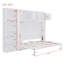Grand lit escamotable mural avec armoires-1299775692