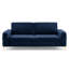 Bushong 222Cm Velvet Square Arms Sofa-1260261480-1260261485