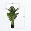 45 po. Arbre artificiel 45 po Monstera