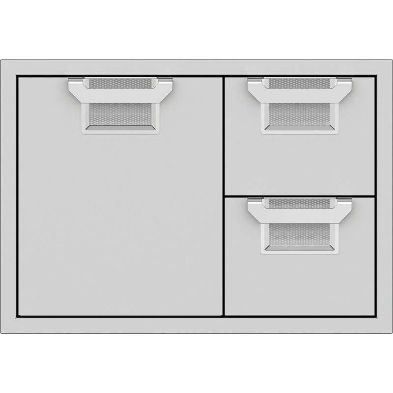 Combinaison de porte double avec tiroir de 30 po Aspire