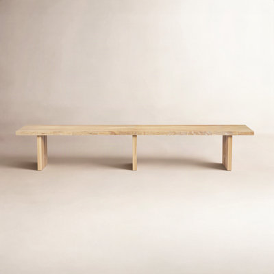 Bowry Tessa Dining Bench Natural