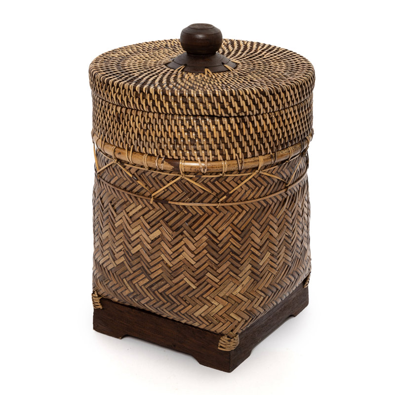 Bay Isle Home Rattan Decorative Basket