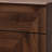 Simon Brown Finish Geomatric Wood Grain 5-Drawer Storage Chest, 45.73" H X 31.3" W X 15.44" D