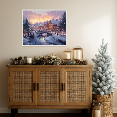 Reproduction d'art sur toile encadrée