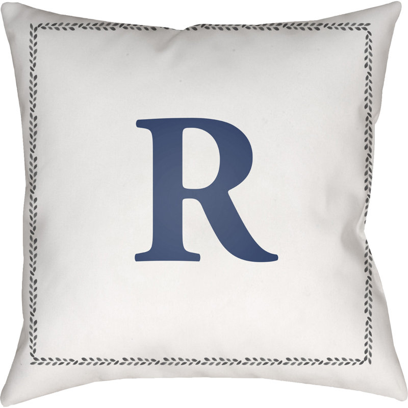 Outdoor Throw Pillow, 18" H x 18" W x 4" D, T