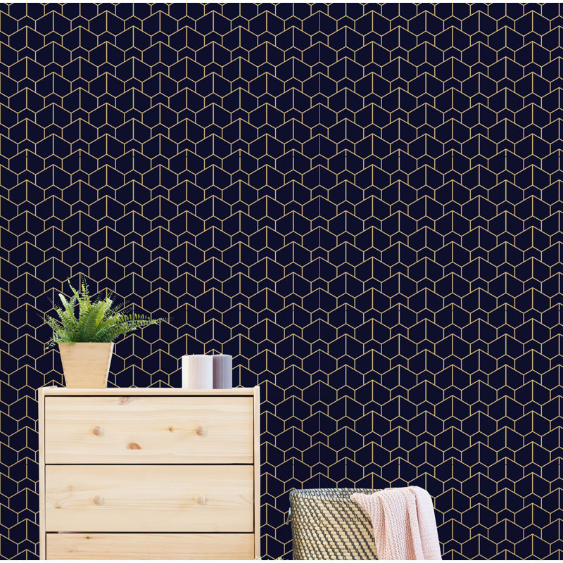 Rouleau de papier peint pelez et collez, L 16,67 po x l 25 po