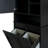 Tall And Wide Bathroom Cbinet With Multiple Storage Space, Door And Tilt-Out Laundry Hamper With Cloth Bag Basket-2116232425