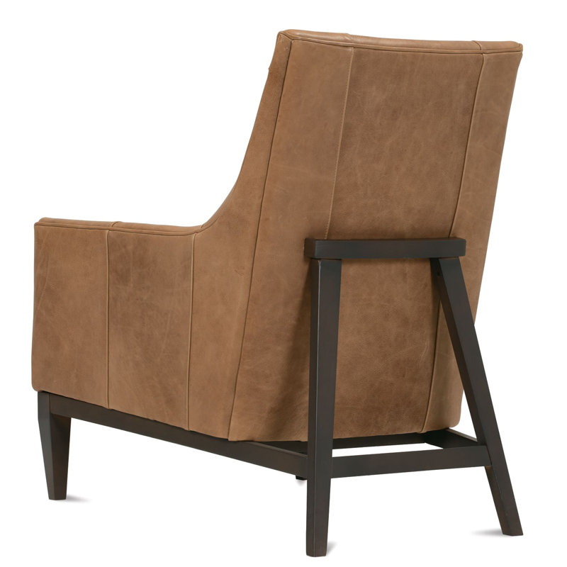 Nugget Leather Thatcher Chair