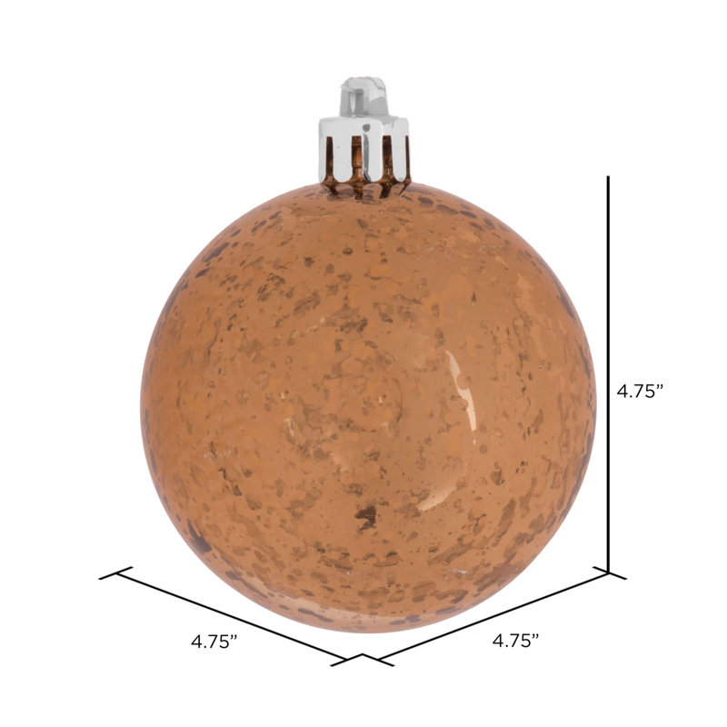Ornement boule de mercure brillant, Moka