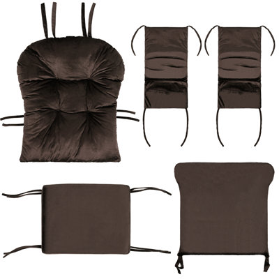 Outdoor 2.5'' Rocking Chair Seat / Back Cushion