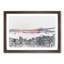 Vancouver Canada Skyline in Abstract - Picture Frame Graphic Art Print-55764105-55764107