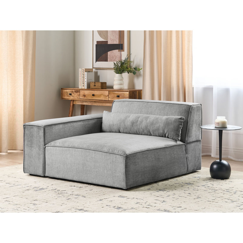 Boleslovas Upholstered Accent Chair, Grey