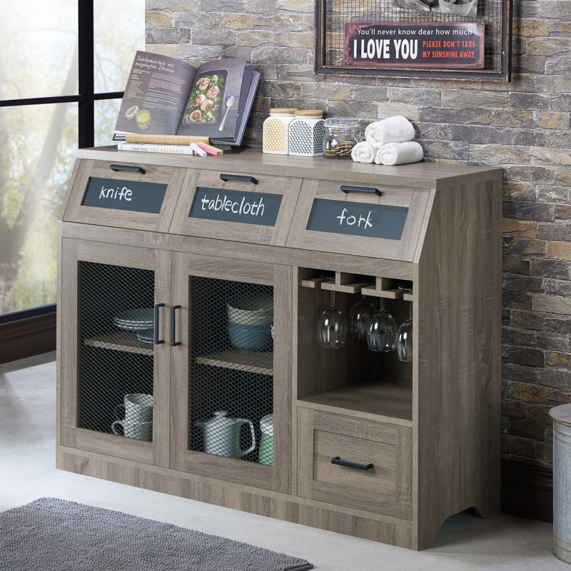 Danube Sideboard, Chestnut Brown