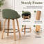 Tabourets de bar pivotants en velours Louise-958521637-958521641
