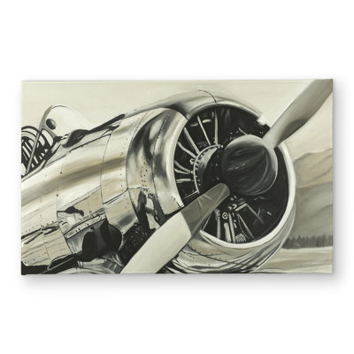 Vintage Aircraft Aviation Door Mat - Indoor Outdoor Home Decor