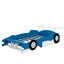 Dynamic Full Race Car-Shaped Platform Bed On Wheels-1098593359