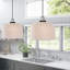 Luminaire suspendu en forme de cloche à 1 lumière Lattimer-1948569207-1948569206