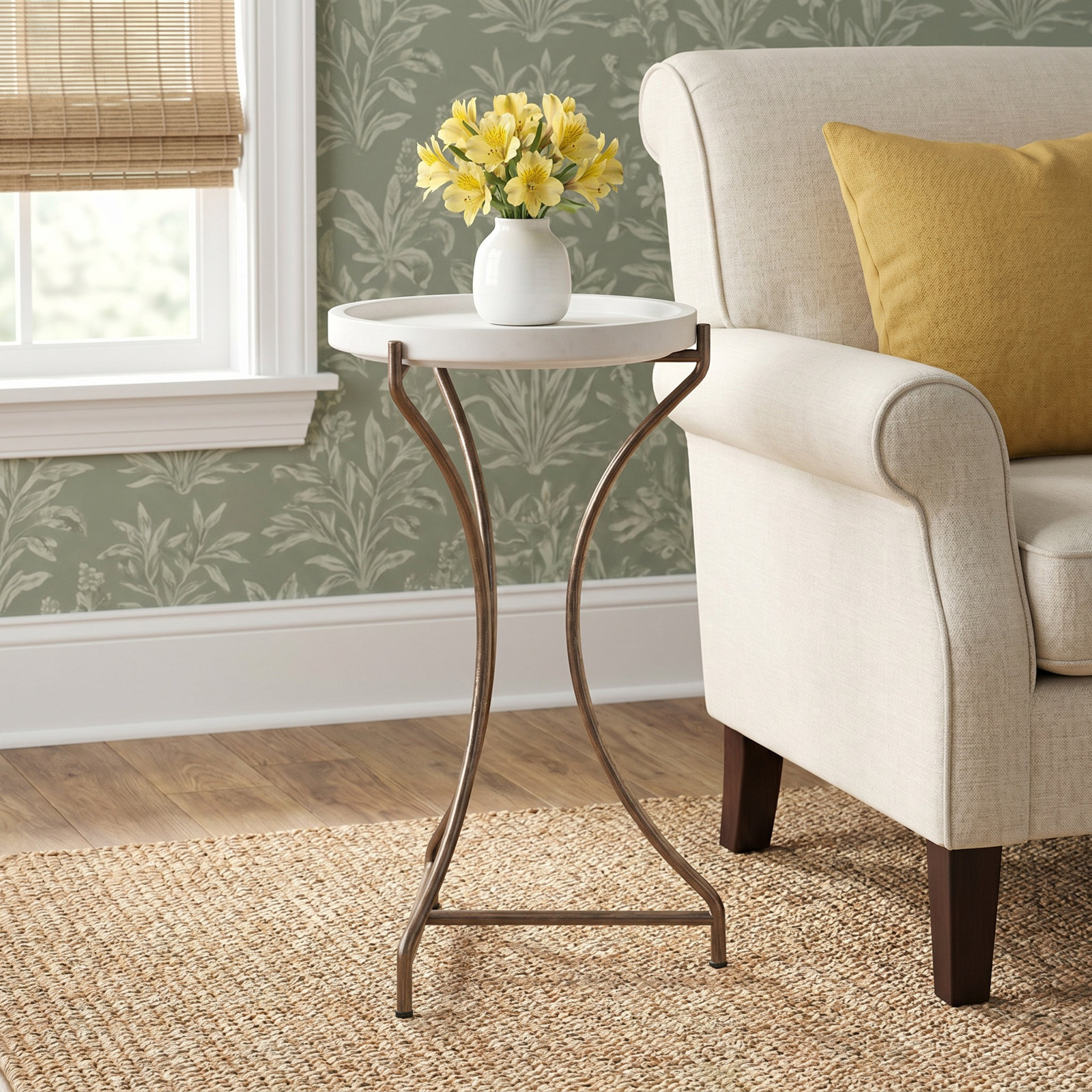 Laila 3 Legs End Table
