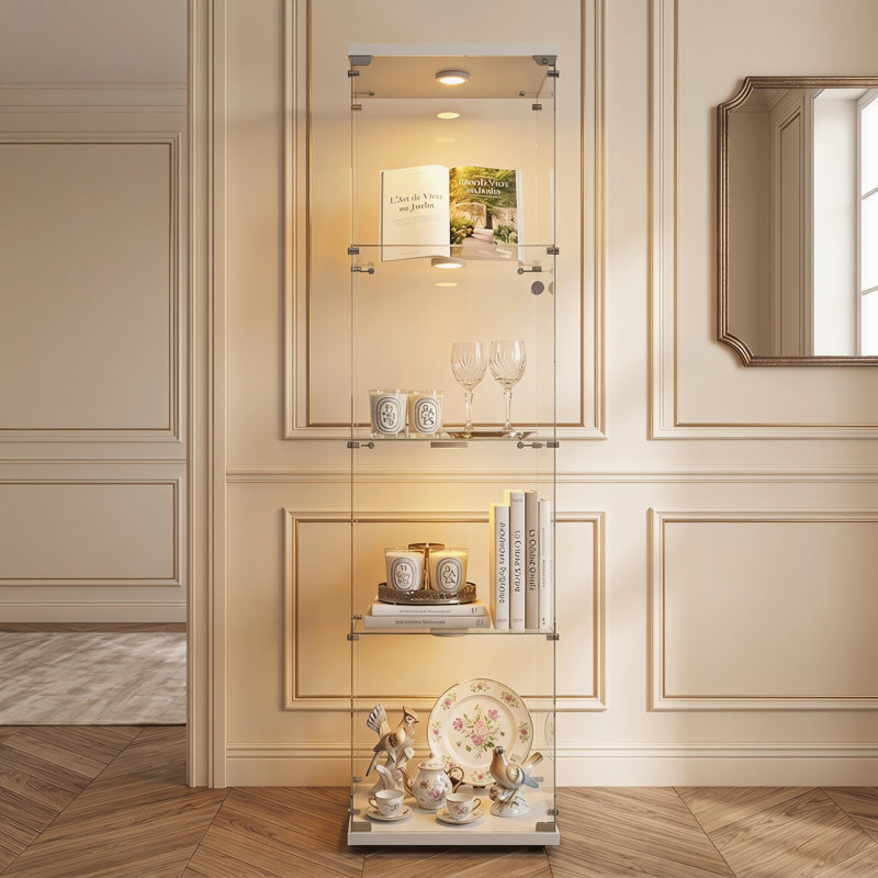 Display Cabinet, White