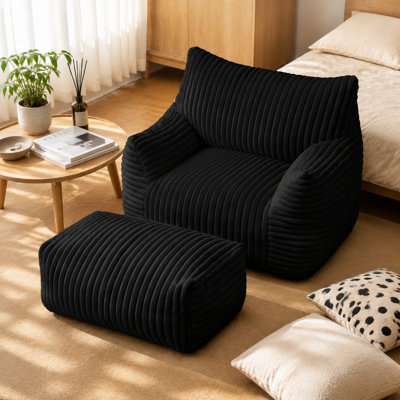Fabric Outdoor Friendly Bean Bag Chair