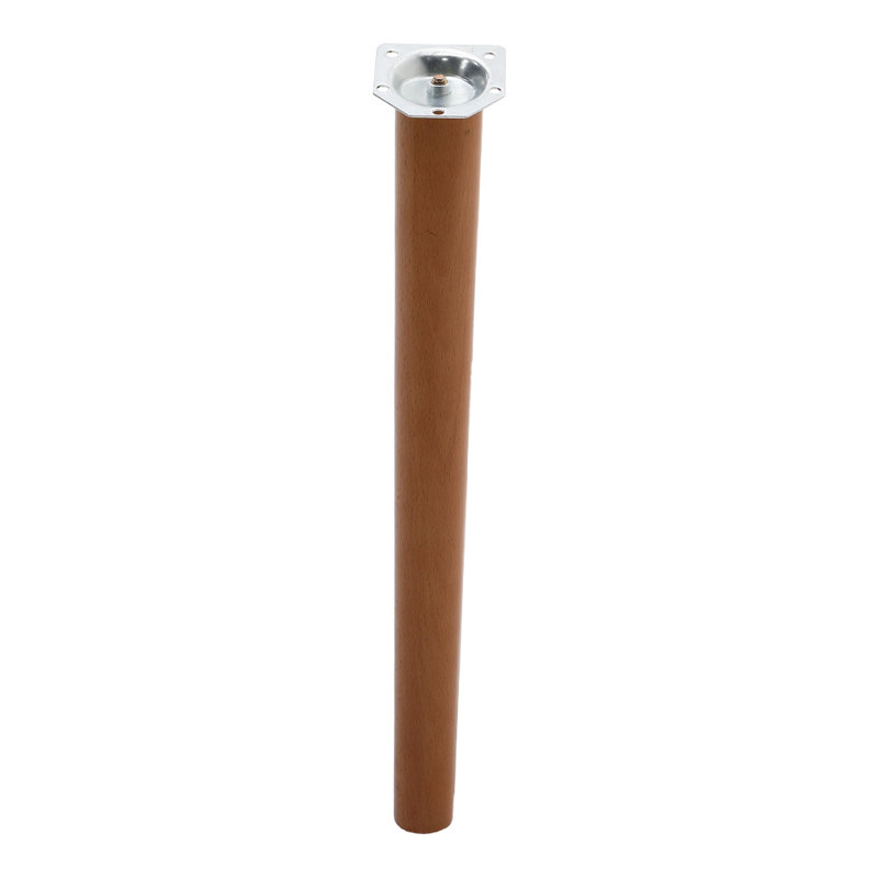 Venable Solid Wood Table Leg, Black, 45cm H x 4.5cm W x 4.5cm D