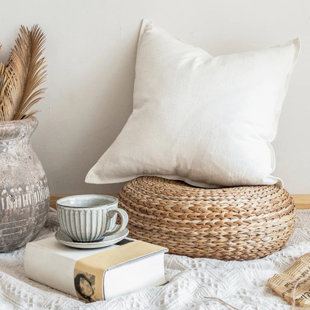 Square Linen Pillow Cover