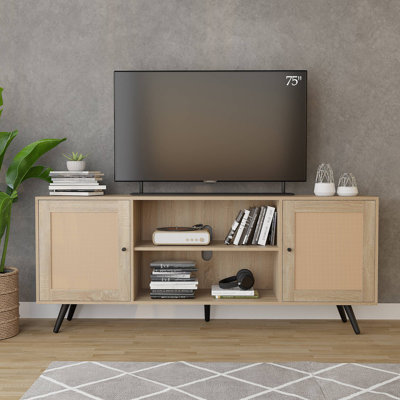 Meuble télé 68 po pour téléviseur de 75 po ou moins