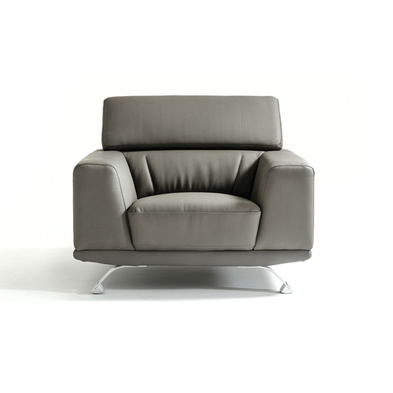 Abdullatif Faux Leather Accent Chair