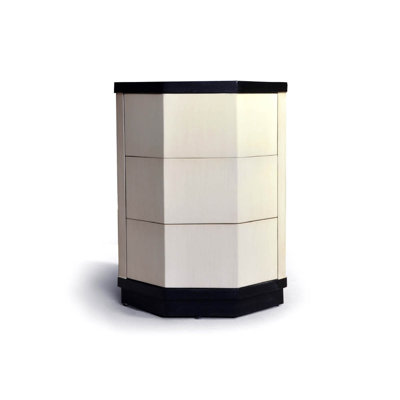 Libora 50cm W Solid Wood Bedside Table
