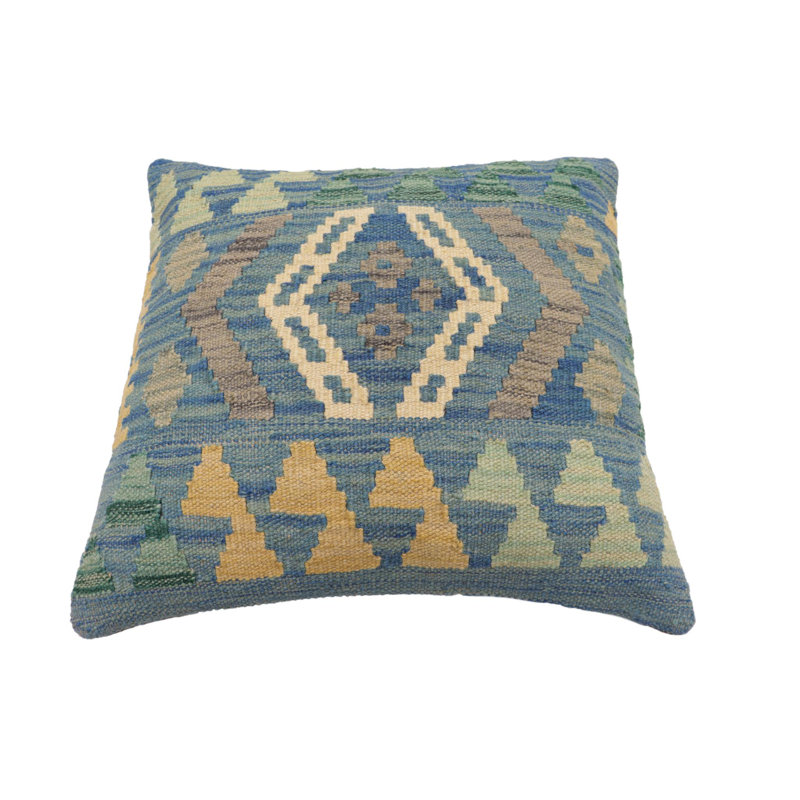 Housse et insert de coussin carré 100% laine