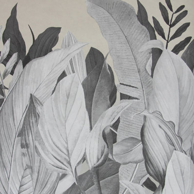 Priode A Tropical Forest Design 4-Panel Wall Mural 2.7m height x 280cm width